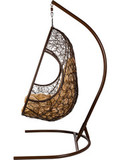 Подвесное кресло двухместное Primavera Brown