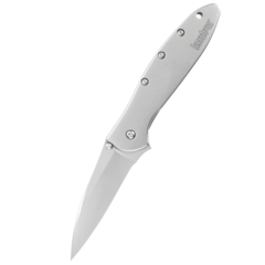 Фото Складной полуавтоматический нож Kershaw Leek 1660, сталь 14C28N, рукоять нержавеющая сталь