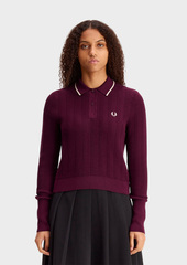 Джемпер-поло FRED PERRY Textured Knitted Shirt