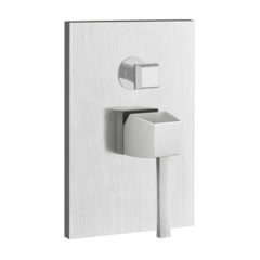 Gessi Mimi 44614#149 Встраиваемый однорычажный смеситель с автоматическим переключателем ванна/душ(внешние части), цвет: Finox фото