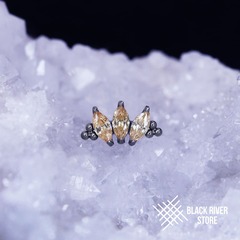 3K Bead Marquise v.2 IG Champagne