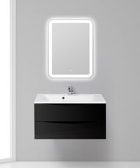 BelBagno Marino MARINO-900-2C-SO-NL-P Тумба под раковину подвесная, 90x45, цвет: чёрный фото