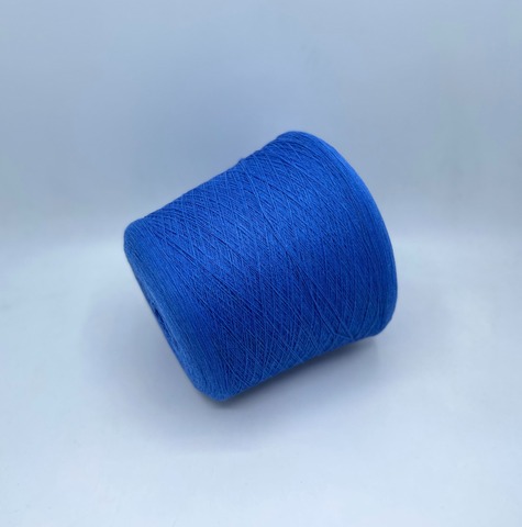 Cariaggi (пр.Италия), art.Cashmere,2/28 1400м/100гр,100%Кашемир, цвет-Ярко-синий, арт.30126