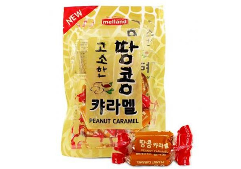 Карамель со вкусом арахиса Peanut Caramel, 100 г
