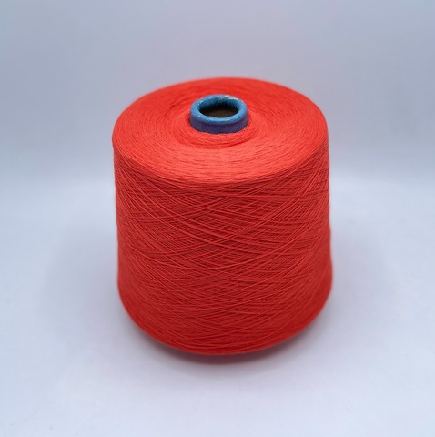 Iafil S.P.A (пр.Италия).art-Organic 2500м/100гр, 100%Хлопок, цвет-Красный апельсин, арт.26270