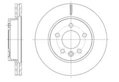 Диск тормозной вентилируемый G-brake  GR-21251