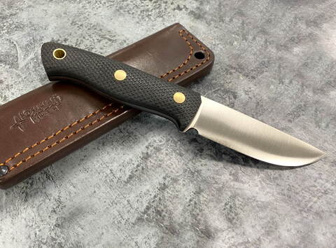 Нож Fang, N690, микарта, 223.1362, черная