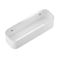 Decor Walther Stone 0973854 Душевая полка, цвет: белый,хром фото