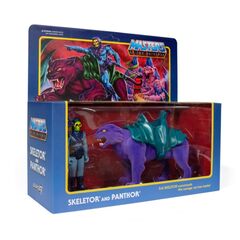 Фигурка Super7 Master’s of the Universe: Skeletor / Panthor 2pk