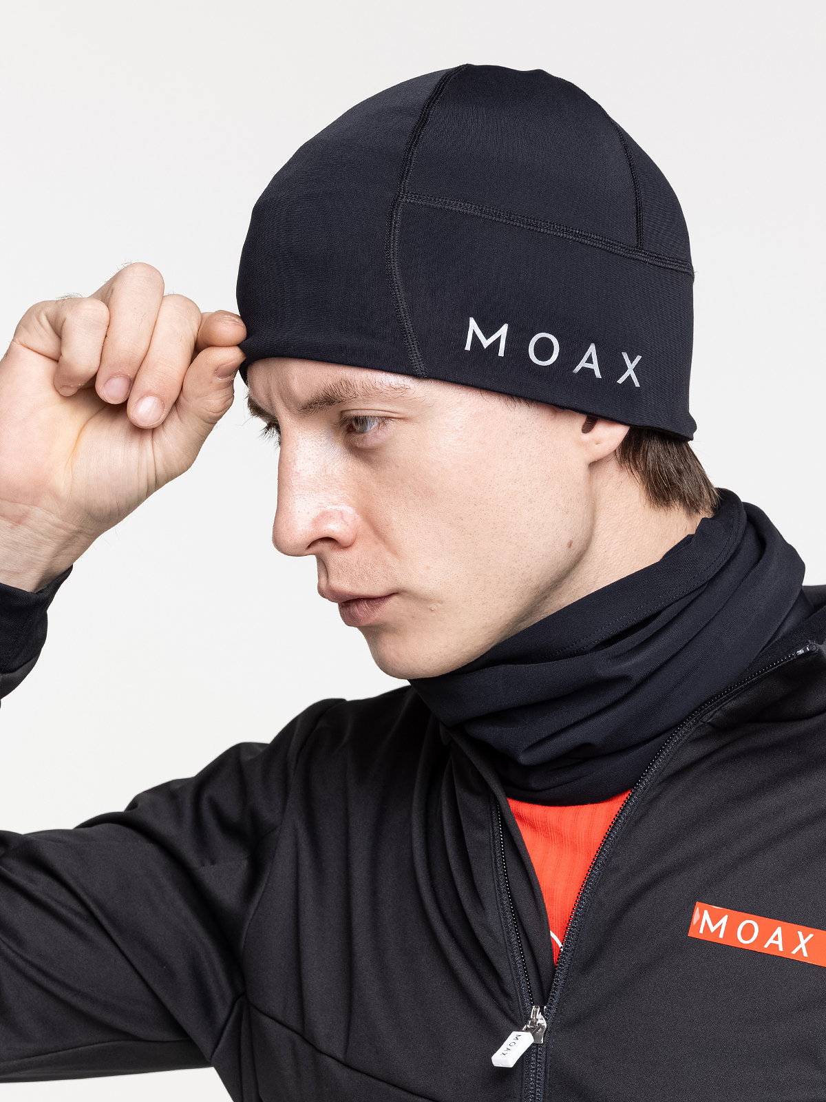Тренировочная шапка Moax Sirius Warm черная - 3
