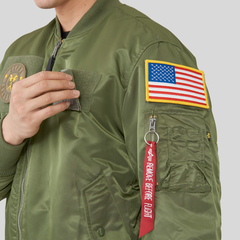 Бомбер Alpha Industries MA-1 Flex Sage Green (Зеленый)
