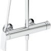 Ideal Standard La Dolce Vita BD674AA Душевая система в комплекте с настенным смесителем для душа Chrome (Хром)