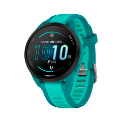 Умные часы Garmin Forerunner 165 Music, 43mm, Turquoise Aqua (010-02863-32)