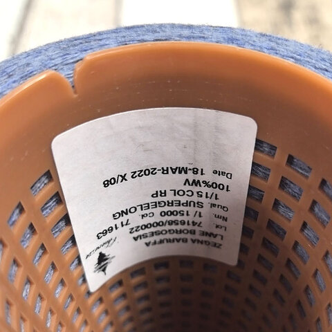 Меринос ZEGNA BARUFFA SUPERGEELONG 1/15 серо-голубой