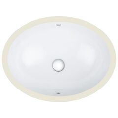 Раковина встраиваемая снизу Grohe bau ceramic 55 с переливом (560 x 420) 39423000