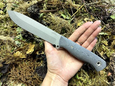 Нож Ranger с огнивом, сталь PGK, N.C. Custom