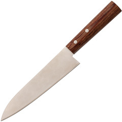 Фото Нож кухонный Kanetsune Kengata 180 мм, сталь DSR-1K6, рукоять pakka wood