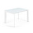Стол обеденный Atta 120(180)x80 белое стекло