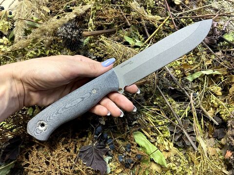 Нож Ranger с огнивом, сталь PGK, N.C. Custom