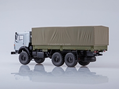 KAMAZ-53501 6x6 flatbed truck khaki-gray 1:43 PAO KAMAZ