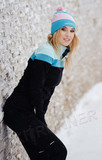 Утепленный женский лыжный костюм Nordski Drive Black-Mint W