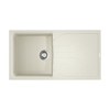 Omoikiri Yasugata-100-WH 4993847 Кухонная мойка Tetogranit/белый