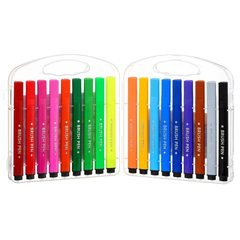 
          Фломастеры Basir, серия "Монстрики", разноцветные, в прозрачном пластиковом футляре, набор 18 шт