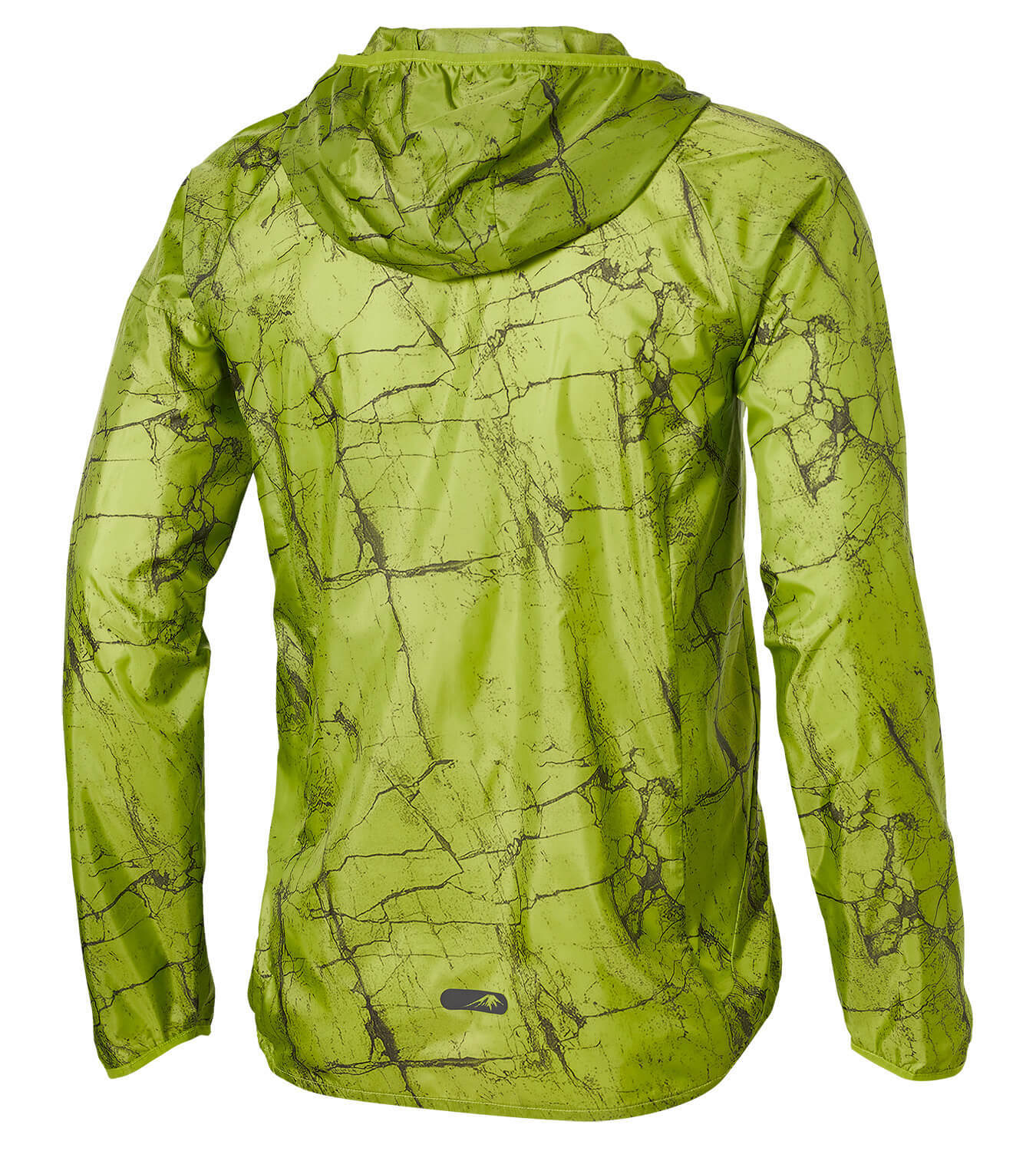 Asics FujiTrail Pack ветровка мужская зеленая - 5