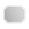 BelBagno SPC-OTT-1000-800-LED-TCH Зеркало с встроенным светильником и кнопочным выключателем