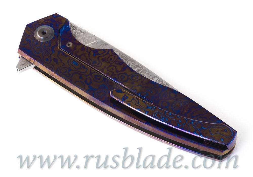 Cheburkov Kasatka Whale FULL CUSTOM Damascus - фотография 