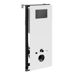 WasserKRAFT Abens 20TLT.010.ME.WH.MB03 Инсталляция для унитаза с клавишей фото