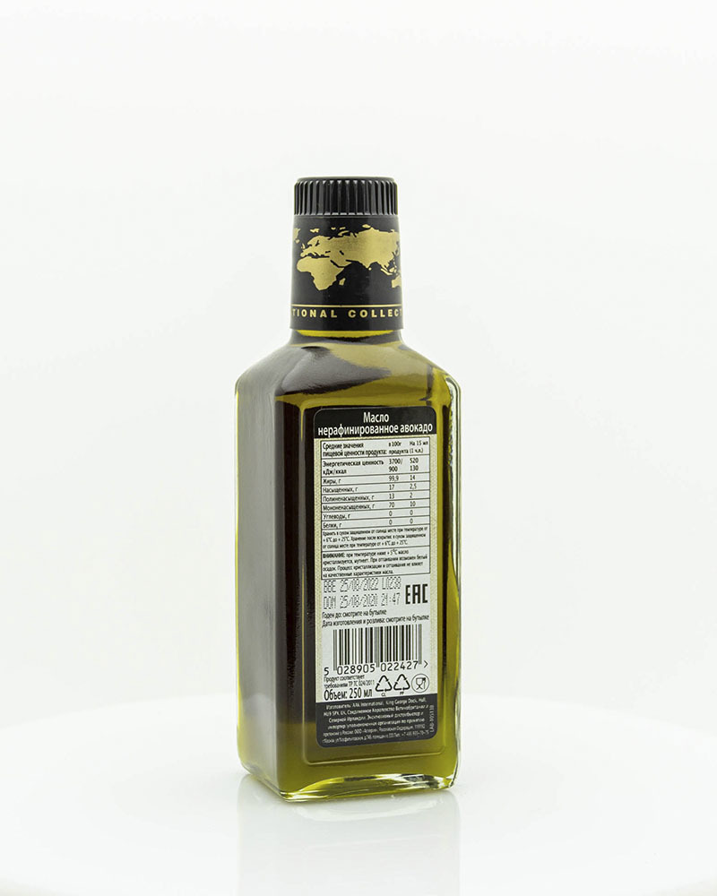 Масло авокадо International Collection 250 мл