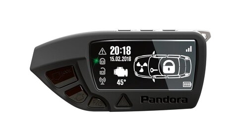 Брелок Pandora LCD DXL 670 black Брелок Pandora LCD DXL 670 black