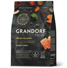 Сухой корм GRANDORF FRESH DOG Salmon&Sweet Potato MAXI лосось с бататом для собак крупных пород 3кг