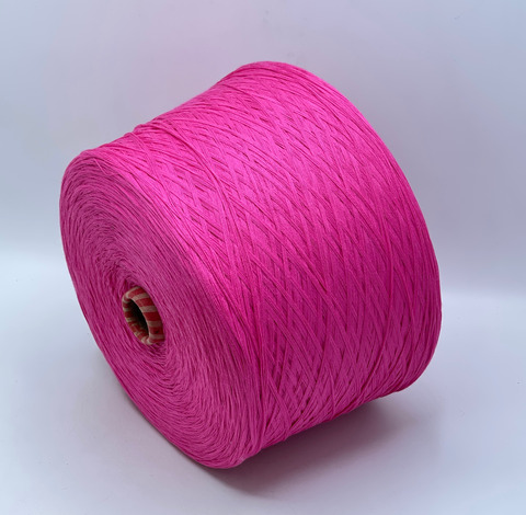 Бобинная пряжа,Cotton combed, 282м(смотка в 6 нитей). 100%Хлопок, Розовый(324), 41427