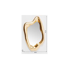Зеркало Hologram Gold 117x68 см
