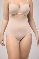 Трусы высокие YSABEL MORA 19637 High waist shaping_Телесный
