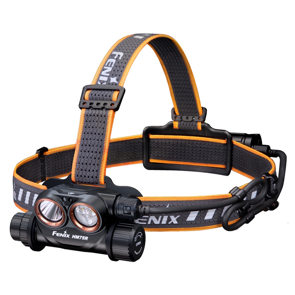 Налобный фонарь Fenix HM75R, черный