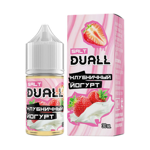 Жидкость DUALL Salt 2% Light 30 ml - Клубничный йогурт
