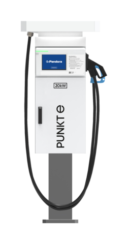 Зарядная станция PUNKT E Pandora Optima 20 CCS2 - GB/T