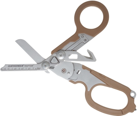 Мультитул Leatherman Raptor, 127 mm, 6 функций серебристый/бежевый (832174)