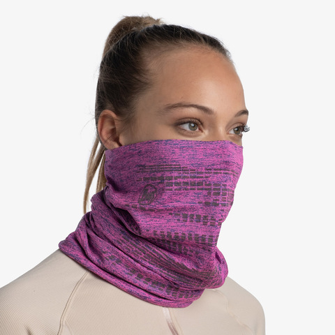 Картинка бандана-труба Buff Original Dryflx Pink Fluor - 2
