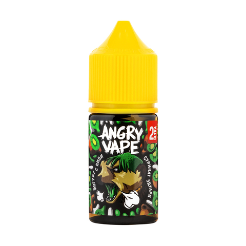 Жидкость Angry Vape Salt 2% ULTRA 30 ml - Сурикат Эдуард (йогурт с киви)