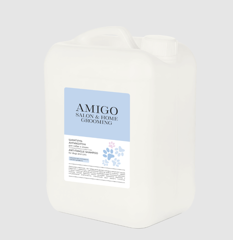 AMIGO Шампунь-антиколтун для собак и кошек 5000мл
