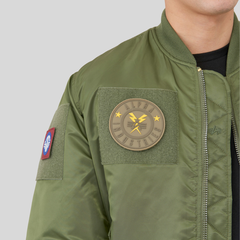 Бомбер Alpha Industries MA-1 Flex Sage Green (Зеленый)