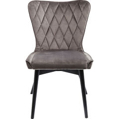 Стул Black Marshall Velvet Grey