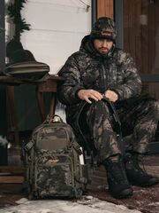 Всесезонный рюкзак для охоты, рыбалки, туризма Remington Large Hunting Backpack Black Camo, 45L (50см*37см) на remingtonn.ru