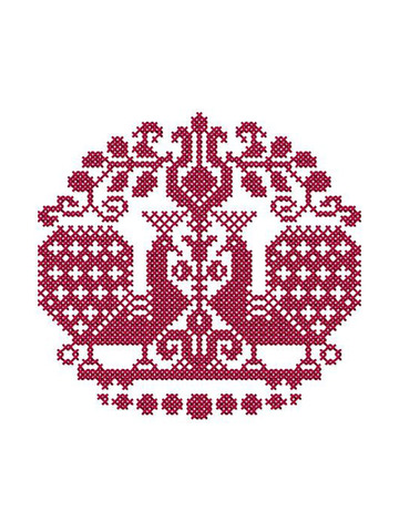 Дизайн машинной вышивки. Крестиком PP-21-3-Ornament