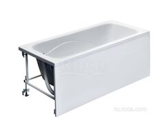 ВАННА АКРИЛОВАЯ ROCA LINE 150X70 с каркасом и сифоном