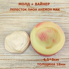 Молд пластиковый+Вайнер силиконовый 